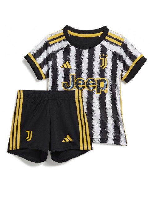 Juventus Replika Hemmakläder Barn 2023-24 Kortärmad (+ byxor)